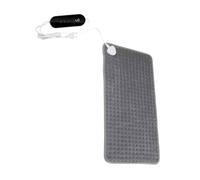 IWOWHERO Almohadilla Térmica Eléctrica Lavable 60x30 Cm Pequeña Temperatura Ajustable para Alivio Lumbar y Muscular, Cojín Calefactor Multifuncional para Espalda, Hombros y Abdomen