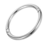 IWOWHERO Anillo Nasal Reutilizable para Ganado de Acero Inoxidable Herramienta de Tracción para Manejo Seguro de Ganadería y Equipo Agrícola Profesional