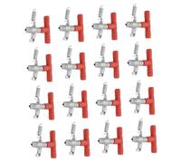 IWOWHERO Bebedero para Conejos Automático Boquilla de Resorte 20 Piezas para Jaula de Conejos Equipo de Alimentación Seguro y Duradero para Mascotas Pequeñas