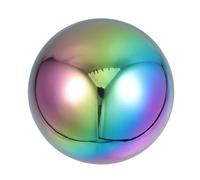 IWOWHERO Bola Reflectante de Acero Inoxidable Hueca para Jardín 15 Cm, Esfera Decorativa Exterior Espejo Pulido para Decoración de Césped y Terraza