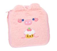 IWOWHERO Bolsa Cosmética Grande Para Menstruación Estuche Decorativo Para Almohadillas Menstruales Bolsa Portátil De Almacenamiento Para Viajes y Uso Diario Diseño Orejas De Conejo