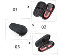 IWOWHERO Bolsa De Almacenamiento Para Cortadora De Pelo Estuche De Viaje Para Afeitadora Práctico Kit De Viaje Para Mujeres Bolsa Portátil Para Afeitadora