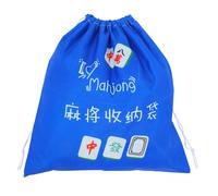IWOWHERO Bolsa De Almacenamiento Para De Mahjong Pouch Cuerda Organizador De Accesorios Para y Reuniones Familiares