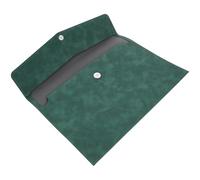 IWOWHERO Bolsa de Piel Sintética Portátil y Plegable para Documentos A4, Organizador de Archivos Adecuado para Decoracion Colegio y Viajeros de Negocios
