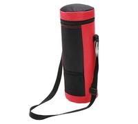 IWOWHERO Bolsa De Vino Térmica Portátil para Botella De 2l, Material Resistente Al Calor, Color Rojo, Asa para Picnic y Exteriores, Bolsa Enfriadora Práctica y Decorativa