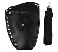 IWOWHERO Bolsa para Tijeras de Peluquero con Cinturón Estuche Ligero y Duradero para Herramientas de Peluquería Práctico Organizador Portátil para Uso Profesional y Diario