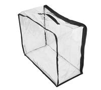 IWOWHERO Bolsa Transparente de Pvc Xxl para Almacenamiento de Juguetes Infantiles Asa Cómoda, Organizador Práctico para Guardar Juguetes, Rompecabezas y Artículos Infantiles, Adecuado