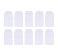 IWOWHERO Bolsas para Bolígrafos de Hospital 10 Unidades, Estuches Portátiles de PVC Color Claro, Tamaño Pequeño para Organización Médica y Almacenamiento Seguro en Centros de Salud