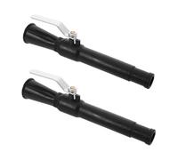 IWOWHERO Boquilla para Extintor de Incendios Ruedas, 2 Piezas, Tubo de Polvo Empuñadura Manual, Accesorio Resistente al Calor para Limpieza y Riego en Fábricas y Espacios Públicos