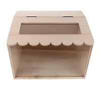 IWOWHERO Caja de Cría Electrónica Calentador para Pollitos y Codornices Incubadora Manual Pequeña 40X30X30 CM Jaula para Aves de Corral y Reptiles Kit de Incubación para Cuidado de Aves