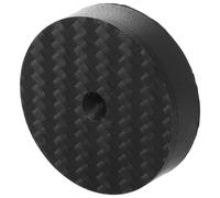 IWOWHERO Carbon Fiber Speaker Isolation Pad Vibration Dampening Feet For Stereo Receiver Amplifier Home System Floor Protection