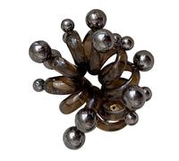 IWOWHERO Cintas Pelo Espiral Antideslizantes Negras Elásticas Para Mujer 1 Unidad Alta Sujeción Sin Marcas Uso Diario Accesorios Obsequios