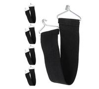 IWOWHERO Cinturones reforzados anticrack para reparacion de sillas reclinables, juego de 5 correas negras duraderas para butacas de salón y exteriores, portátiles y resistentes para terrazas y camping