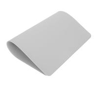 IWOWHERO Cojín de Mano para Manicura Doble Cara Gris Tapete de Piel Sintética Flexible Resistente al Agua y Anti Manchas Accesorio Profesional para Salón y Decoración de Uñas