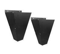 IWOWHERO Cono de sacrificio para aves grandes acero inoxidable 2 pcs con amplia compatibilidad para gallos y pollos en granjas