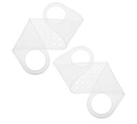 IWOWHERO Correa Facial Moldeadora de Silicona para Dormir, Elevadora de Mandíbula Talla L, Banda Doble para Levantar Papada, 2 Piezas, Cómoda y Transpirable para Cuidado Nocturno