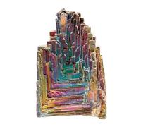 IWOWHERO Cristal De Bismuto Natural Muestra Mineral Única Con Color Vibrante y Forma Irregular Para Decoración y Colección De Minerales El Hogar o Escritorio