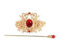 IWOWHERO de pelo horquilla hair clips horquillas moño alfileres hair bow mujer retro palo para el cabello que combina con todo de hierro planchar Golden