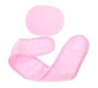 IWOWHERO Diadema Facial de Spa para Lavado de Cara Suave y Antideslizante con Esponja Limpiadora para Cuidado Piel y Maquillaje para Mujer Spa y Yoga
