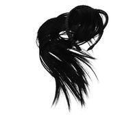 IWOWHERO Diadema Invisible Con Flequillo Para Mujer Accesorio Para El Pelo Liso Fácil De Usar Color Negro