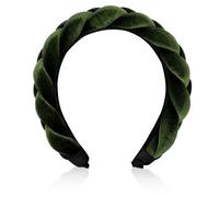 IWOWHERO Diadema Trenzada Acolchada Ancha para Mujer y Niñas Accesorio Cómodo para Maquillaje y Cuidado Facial sin Pellizcos ni Molestias Diseño Vintage Elegante