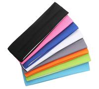 IWOWHERO Diademas De Yoga Elásticas De Algodón Antideslizantes 8 Piezas Talla Única Para Mujer y Niñas Ejercicio Deportivo Multisectorial