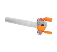 IWOWHERO Dispositivo Extracción Detector Humo 2 Piezas Herramienta Montaje Desmontaje Aleación Aluminio para Techos Altos sin Escalera Uso Profesional Seguridad Incendios