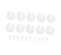 IWOWHERO Eléctrico 20 Piezas del enchufe cubiertas de enchufes eléctricos tapas de enchufe para niños tapas de enchufes para niños tapa de salida proteccion tapa de protección