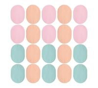 IWOWHERO Esponja Facial Compacta para Limpieza Diaria y Desmaquillado Esponjas Suaves 24 Piezas Independientes para Cuidado Facial Ligero y Eficaz Color Aleatorio