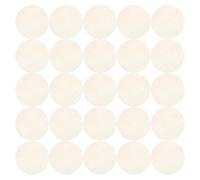 IWOWHERO Esponjas Exfoliantes Faciales de Lufa Natural Beige 50 Unidades Almohadillas Desmaquillantes y Limpiadoras Suaves para Cuidado Facial y Corporal Ideales para Exfoliación y