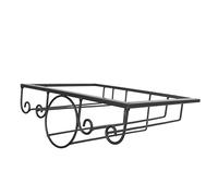 IWOWHERO Estante para Copas De Vino Soporte De Escurridor De Tazas Estante De Cocina para Colgar Copas Práctico Portavasos Invertido para Bar Casa Soporte De Almacenamiento De para Tazas
