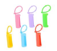 IWOWHERO Estuche de Silicona para Botellas de Aceites Esenciales Correa Ajustable, Funda Protectora para 6 Botellas de 10 Ml Fácil de Montar