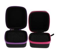 IWOWHERO Estuche Portátil Caja Eva Resistente y Protectora para Botellas de Aceites Esenciales Color 7-8 Compartimentos Adecuado para Viajes