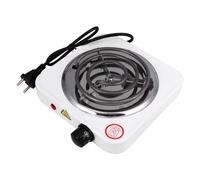 IWOWHERO Estufa Eléctrica Portátil Pequeña con Control de Temperatura Ajustable Quemador Único para Camping y Uso Doméstico Calentador Seguro y Compacto para Cocinar y Alimentos Calientes
