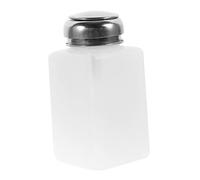 IWOWHERO exprimir botella quit de maquillaje quitaesmalte botella portátil Maquillaje removedor dispensador de jabón bomba botellas de líquido dispensadores de esmalte de uñas Metal