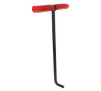 IWOWHERO Gancho de Acero Inoxidable para Tapa de Arqueta y Puerta Enrollable Resistente y Seguro Multifuncional para Extracción y Apertura Fácil Mango Ergonómico Antideslizante Robusto con