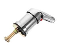 IWOWHERO Grifo Mezclador para Lavabo de Champú de Salón, Grifo de Agua Fría y Caliente de Aleación, Monomando sin Tubo, Pieza para Peluquería Profesional, Control Temperatura Fácil,