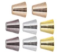 IWOWHERO Hebillas para Coletas de Mujer 8 Piezas de Abs Cómodas Que No Dejan Arrugas, Accesorios Pelo Ideales para Sujetar Coletas Estilo Daño