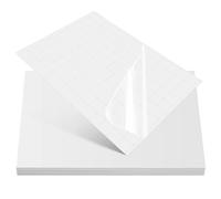 IWOWHERO Hojas sin Burbujas para Laminación de Fotografías Autoadhesivas de Pvc 50 Protección Duradera y Fácil Uso para Oficina y Hogar