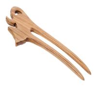 IWOWHERO Horquilla de Madera Pelo Diseño de Gato, Palillo Vintage para Cabello Largo, Accesorio Natural de Madera Verde para Moños, Adecuado para Fiestas y Uso Diario