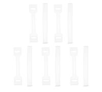 IWOWHERO Juego de 100 Mango para Caja Plástico Resistente Asa de Agarre DIY Práctico para Transporte y Elevación