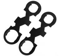 IWOWHERO Juego de 2 Llaves Multifuncionales para Válvulas de Carrete de Ducha y Lavabo 35Mm y 40Mm Herramienta Desmontable para Mantenimiento y Reparación Sanitaria