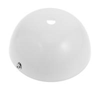 IWOWHERO Kit de Dosel de Luz Colgante Blanco Semicircular de Hierro y Cobre Instalación Fácil para Iluminación Brillante en Hogares y Espacios Comerciales