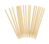 IWOWHERO Lápices para Rascar de Madera Natural 100 Unidades Palitos Artísticos para Pintar y Rascar Herramienta Creativa para Adolescentes y Profesores Color Marrón Claro