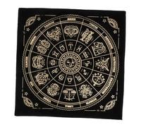 IWOWHERO Mantel de Tarot Creativo de Microfibra Suave Estera para Mesa de Adivinación Protector de Escritorio con Diseño Delicado para Uso Multifuncional