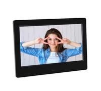 IWOWHERO Marco de Fotos Digital LED de 7 Pulgadas 800X480 Resolución con Reproductor de Fotos y Vídeos Compatible con USB y Tarjeta hasta 32 GB Pantalla para Escritorio o Pared Álbum
