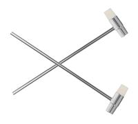 IWOWHERO Martillo Portátil de Metal para Juez 2 Unidades 170 Mm Mini Martillo Multifuncional para Reparación de Relojes Herramienta Manual Compacta Ligera