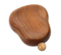 IWOWHERO Masajeador Facial Manual de Madera de Sándalo, Herramienta Gua Sha para Rostro y Cuello, Dispositivo Natural para Masaje y Cuidado Piel, Adecuado para Spa y Terapia Física