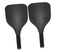 IWOWHERO Mascarilla Facial para Cortar el Pelo 2 Piezas Tamaño Estándar Protección contra Laca Negro para Peluquería y Barbería Uso Profesional y Personal