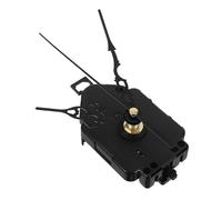 IWOWHERO Mecanismo de Reloj de Péndulo Silencioso de Cuarzo Motor Eléctrico Eje de 16 MM y Rosca de 8 MM Kit de Repuesto para Reloj de Pared DIY Movimiento Preciso para Sala y